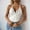 White, variant on Odbmxy Tank Tops Women Camisole Halter Sleeveless Plus Size Womens Tops Plain Leisure Ruffles Beach Slim Tops,White M