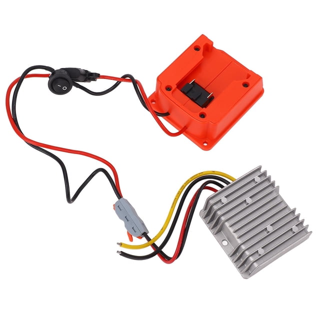 Reductor De Voltaje De 18V A 12V, 15Amp, 180W, Regulador De Transformador, Convertidor De Potencia CC Con Interruptor De Fusión Para Coche Y Camión RC