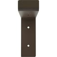 thumbnail image 3 of Ekena Millwork 2"W x 6"D x 6 1/4"H Steel Truss Shelf Bracket, Hammered Brown, 3 of 11