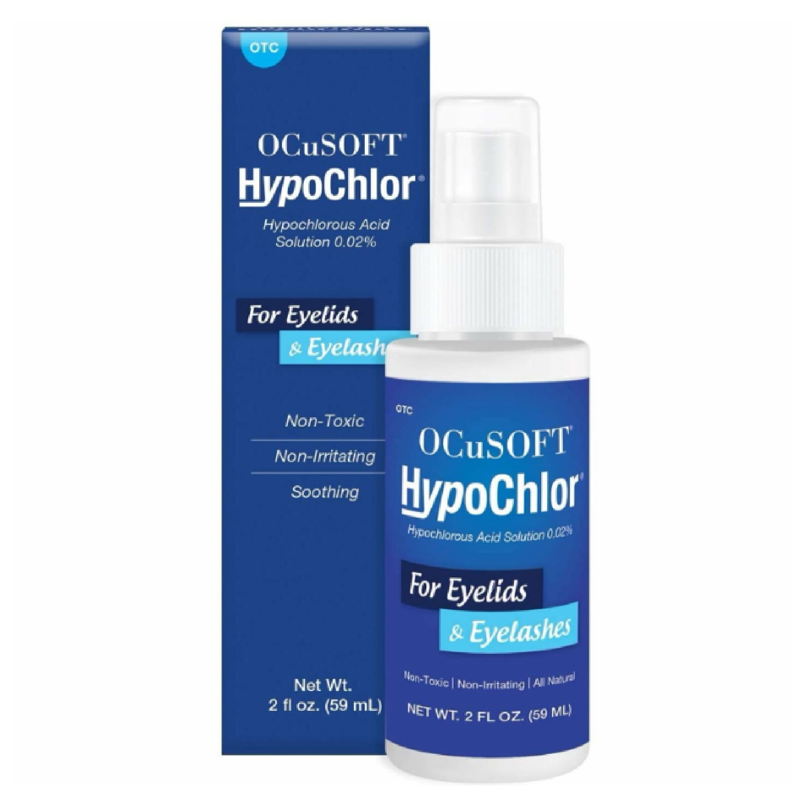 Ocusoft Hyphochlor Eyelid Eyelash NonToxic Non Irritating Eye Drops