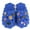 Blue, variant on Kids Bubble Slides with Charms Boys Girls Funny Lychee Bubble Slippers Soft Massage Golf Ball Shoes Non-Slip House Slippers for Shower Bedroom Beach Pool