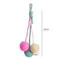 thumbnail image 4 of CBFFDC Hanging Pet Toy Ball Multifunctional Hanging Bite Resistant Tear Resistant Scratch Resistant Eco Friendly, 4 of 6