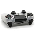thumbnail image 3 of Funda de silicona Funda de silicona antideslizante para controlador de juego PS4 PS4 PRO (blanco) Hugtrwg Para estrenar, 3 of 6