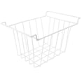 thumbnail image 1 of FENGGUIQU Baskets for Freezer Organization White Metal Basket Space-Saving Food Storage 1Pcs, 1 of 8
