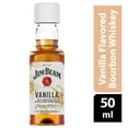 thumbnail image 2 of Jim Beam Vanilla Flavored Whiskey, 10 Pack 50 ml PET Bottles, 33% ABV, 2 of 4