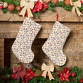 thumbnail image 6 of Lsque Sausage Tomato Toast Pattern 18 Inch Christmas Stockings, Festive Holiday Stocking for Christmas Decorations Holiday Decor, 6 of 8