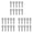 Grey, variant on 10-40PC Adhesive Cable Clips Cord Organizer Self Adhesive Hook and Loop Cable Ties 3.54 Inch Cord Holder Straps for Desk Phone Charger Wires Management Wall Nightstand Bed Home Office