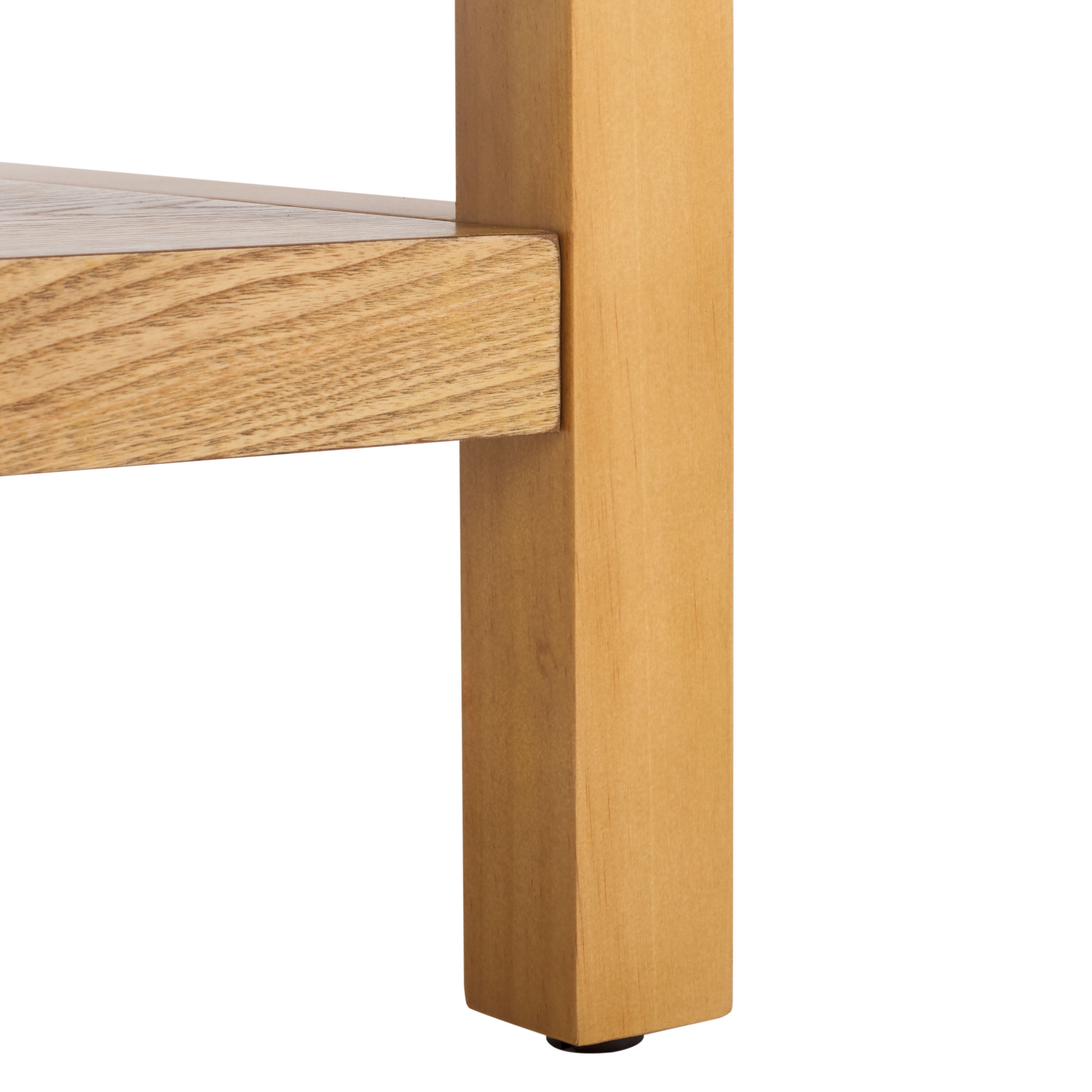 Safavieh Omara Glam 1 Shelf Pine Coffee Table, Natural