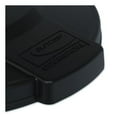 thumbnail image 4 of Utility Trash Can Lid for 44 gal Trash Can, 24.88" Diameter x 3", Black | Bundle of 2, 4 of 4