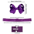 thumbnail image 5 of Zelda Matilda 10 Piece Boutique Bow Clips - Plus Interchangeable Headband Set, 5 of 5