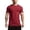 Wine, variant on Krdevn Men's Breathable Ice Silk T Shirt Top Short Sleeve Slim Fit Summer Round Neck Short Sleeve,XL