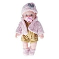 thumbnail image 2 of Muñeca de bebé suave, muñeca de bebé renacido realista, juguete de bebé realista, muñeca de bebé de la vida real, grado profesional, 2 of 14