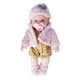 thumbnail image 2 of Muñeca de bebé suave, muñeca de bebé renacido realista, juguete de bebé realista, muñeca de bebé de la vida real, grado profesional, 2 of 14