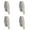 4PC, variant on Rhinestone Ribbons Self Adhesive, Iron on Resin Diamond Ribbon Wrap Roll DIY Bling Stickers Decoration for Wedding Clothing Phone Cars Crafts Dress Decoration DIY Event