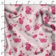thumbnail image 2 of Soimoi Poly Canvas Pink Fabric By the Yard - 56 Inch Wide - Florals Print Fabric - Elegant and Timeless Patterns for Fashion and Home Decor Printed Fabric, 2 of 6