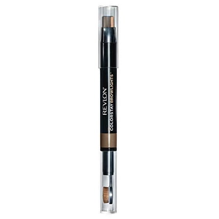 Revlon Colorstay Browlights Pencil, Eyebrow Pencil & Brow Highlighter, 0.55 Lb, Taupe