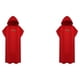 thumbnail image 4 of Toalla de Microfibra Naiovety Unisex Absorbente Ligera y Lujosa 2piezas gran rojo, 4 of 6