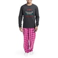 thumbnail image 5 of CafePress - Cicadas Time To Scream Loves Periodical Cicadas - Men's Long Sleeve Charcoal Pajama Set, 5 of 7