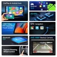 thumbnail image 3 of Estéreo para auto MININAVI Tacoma 2005-2015 con pantalla táctil de 9" y Android 12, 3 of 8