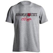 Arkansas State Red Wolves Mom Proud Parent Short Sleeve T-Shirt