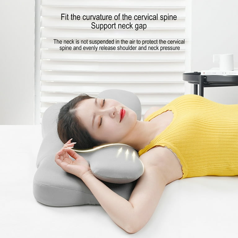 Cervical Pillow for Neck and Shoulder Pain Relief Ergonomic Orthopedic Contour Memory Foam Pillow for Side Back Stomach Sleepers
