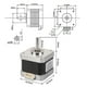 thumbnail image 2 of 3D Printer Nema 42 Stepper Motor+XH2.54 Cable 17HS4401 38mm Axis 5mm for 3D Printer DIY Engraving Machine Motor, 2 of 5