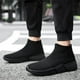 thumbnail image 2 of Xishao Zapatos para Caminar para Hombre Tenis Deportivas Zapatos sin Cordones Casuales negro puro 30.0 cm negro puro 30.0 cm Xishao ropa, 2 of 2