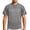 Dark Gray, variant on JTSRKL Men's Blank Football Jerseys Solid V Neck Mesh Breathable Short Sleeve Athletic Tops Loose Fit Sports Training Practice Uniform Tees Purple L