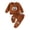 Coffee, variant on Leey-World Boy Toddler Clothes Toddler Baby Boy Fall Clothes Embroidery Sweatshirt Pullover Tops Casual Pants Infant 2 Piece Winter Outfit Set(Coffee,6-12 Months)