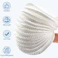 thumbnail image 4 of Cotton Rounds 160 Count, Cotton Pads for Face, Soft, Lint-Free, Super Absorbent Makeup Remover Pads for All Skin Types, Used for Removing Makeup, Applying Toners, Facial Cleansing, Nail Care, 4 of 7