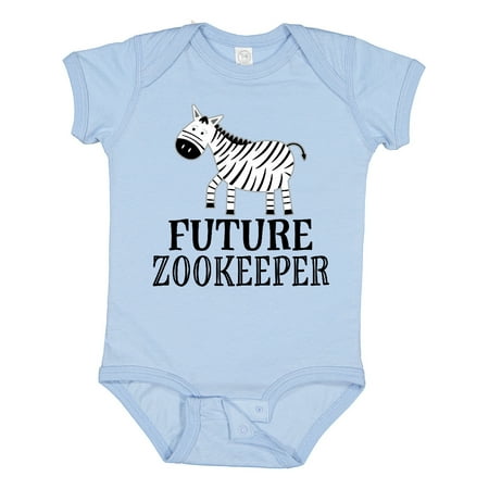 

Inktastic Future Zookeeper Zoo Animals Gift Baby Boy or Baby Girl Bodysuit