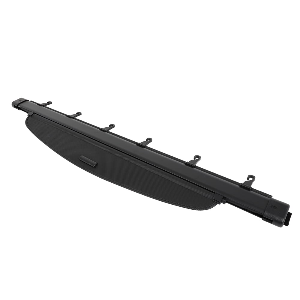 cciyu 2007 2008 2009 2010 2011 Fit for Honda CR-V 2.4L Retractable Rear Storage Cargo Cover Luggage Security Shield Shade Carbon Fiber Texture