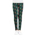 thumbnail image 2 of Uuszgmr Baby Pants For Boys Girls Kids Toddler Girls Christmas Leggings Deer Xmas Tree Plaid Dot Print Leggings Long Pants Bottom Stretch Yoga Trousers B,Size:6-8 Years, 2 of 4