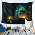 thumbnail image 4 of YFYANG Dream Forest Tapestry, Bedroom Dormitory Living Room Decoration Tapestrys Wall Hanging , 80 x 60 in, 4 of 8
