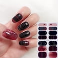 thumbnail image 2 of Pegatinas de uñas de imitación de diamantes para hornear sin gel, pegatinas de uñas de alce y copos de nieve para Halloween y Navidad, pegatinas de uñas DIY, 2 of 6