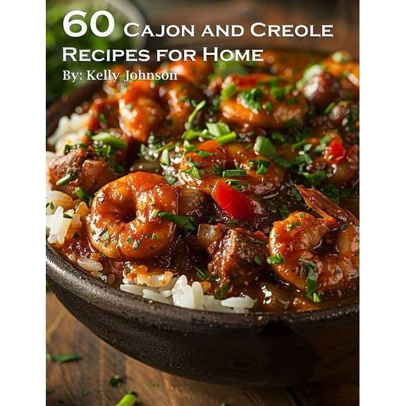 60 Cajun and Creole Recipes for Home, (Paperback)