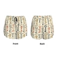 thumbnail image 3 of Daiia Vintage Keys1 Pattern Women's 2 in 1 Running Shorts - Lightweight Athletic Workout Gym Yoga Shorts Liner with Phone Pockets-Medium, 3 of 7