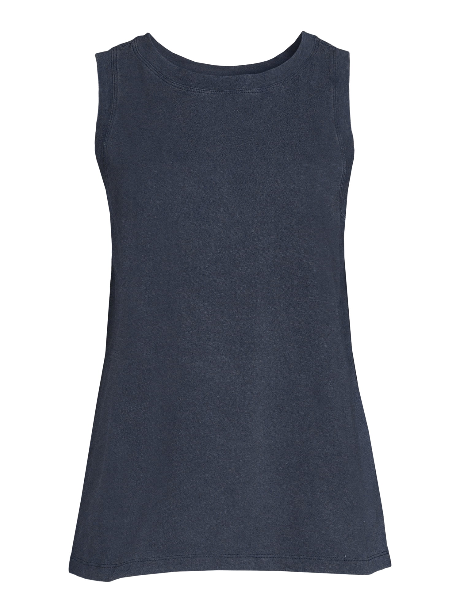 Time and Tru Women's Mineral Wash Tank Top, Sizes XS-XXXL