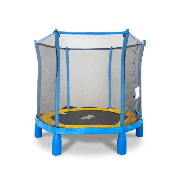 Trujump 7ft My First Trampoline For Kids Com Trujump 7ft My First Trampoline For, Basement Pole Foam Padding For Trampoline