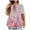 ID32-Pink, variant on IYYVV Plus Size Blouses For Women Short Sleeve Teacher Shirt Crew Neck Tie Dye Graphic Tee Shirts Boho Womens Basic Tops Maternity Clothes Summer Fall Fashion 2024 Army Green 4XL