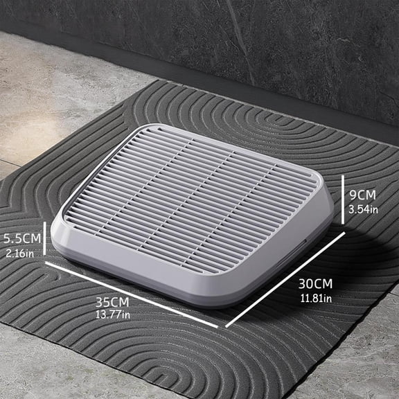 Litter Box Step Cat Litter Catcher Ramp Box Double Layer Elevated Tray With Filter Function Non-Slip Trapper Easy Cleaning tool