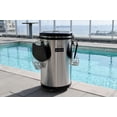 thumbnail image 4 of Frigidaire 85 Can Electric Party Cooler with Wheels, Digital Temperature Control, Cooler Cart for Parties, Events, Bar, Stainless Steel, 4 of 14