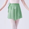 thumbnail image 2 of Mrat Western Skirts for Women Fashion Women Mesh Casual High Waist Solid Dance Bandage Mini Skirt Peasant Skirt S-54 Green XL, 2 of 4