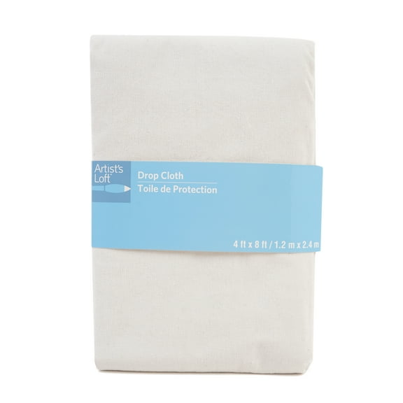 White Drop Cloth - 4ft. x 8ft. by Artist's Loft