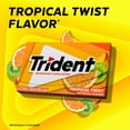 thumbnail image 4 of Trident Sugar Free Gum, Tropical Twist, 3 Packs of 14 Pieces (42 Total Pieces), 4 of 11