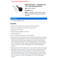 thumbnail image 2 of Radio Wire Harness - Compatible with 1995 - 2002 Volkswagen Cabrio 1996 1997 1998 1999 2000 2001, 2 of 2