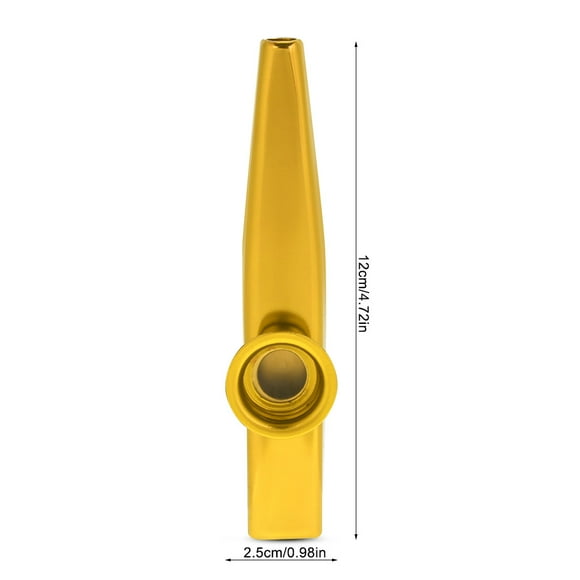 Kazoo, flauta Kazoo de metal duradera Kazoo de metal Flauta Kazoo Estándares líderes en la industria