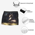 thumbnail image 3 of Honeii Sleeping Dragon In Forest Print Mens Boxer Briefs Breathable,Boxer Brief for Men, Moisture-Wicking Underwear-X-Large, 3 of 5