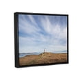thumbnail image 4 of Stupell Industries Nautical Lighthouse Beacon Landscape Photography Black Floater Framed Canvas Art Print Wall Art, 31 x 25, 4 of 10
