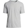 thumbnail image 2 of Hanes 1901 Heritage Dyed Short Sleeve Crewneck Pocket Tee 5A59D GRTDYE -Rough Slat -L, 2 of 3